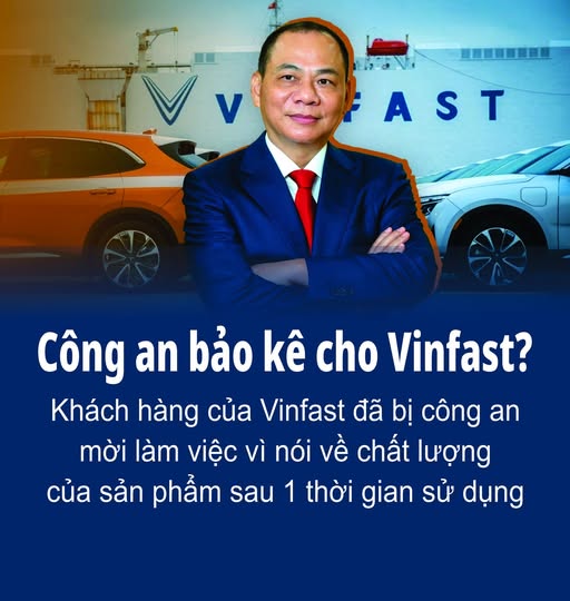 Công an bảo kê cho Vinfast?