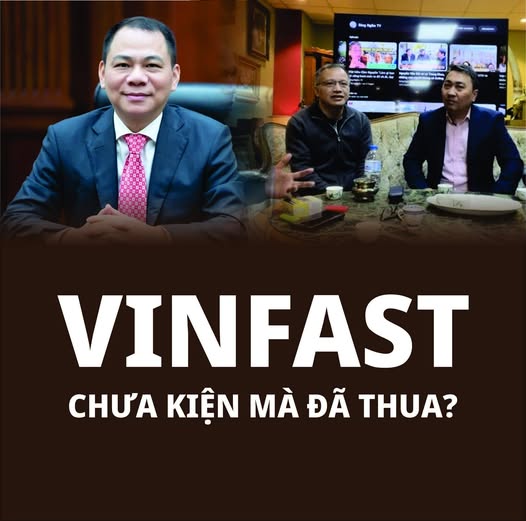 VINFAST CHƯA KIỆN MÀ ĐÃ THUA?