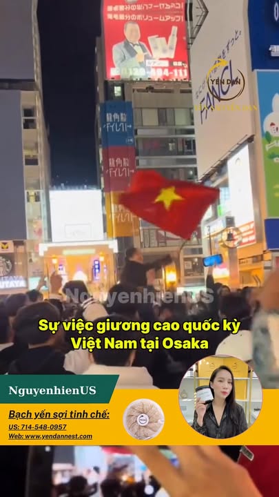 Sự việc giương cao quốc kỳ Việt Nam tại Osaka