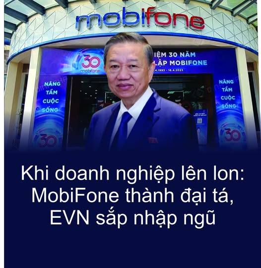 Khi doanh nghiệp lên lon: MobiFone thành đại tá, EVN sắp nhập ngũ