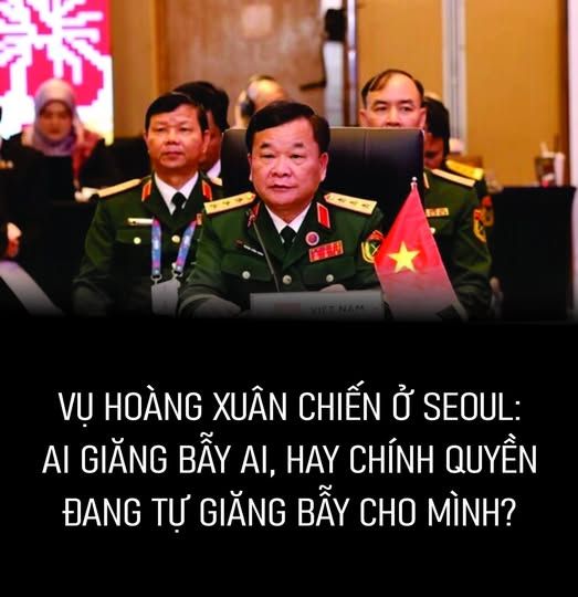 Vụ Hoàng Xuân Chiến ở Seoul: Ai giăng bẫy ai, hay chính quyền đang tự giăng bẫy cho mình?