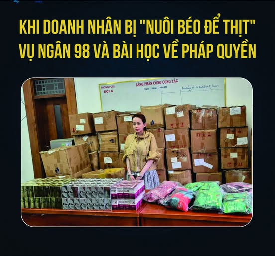 Ngân 98 và chiếc bẫy của Bộ Công an: Ai mới thật sự phạm tội?