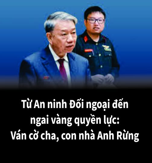Từ An ninh Đối ngoại đến ngai vàng quyền lực: Ván cờ cha, con nhà Anh Rừng