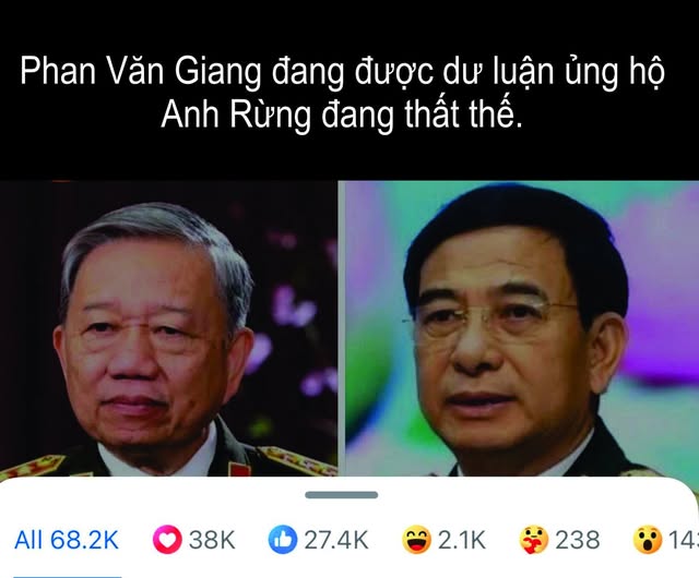 Phan Văn Giang được dư luận ủng hộ Anh Rừng đang thất thế.